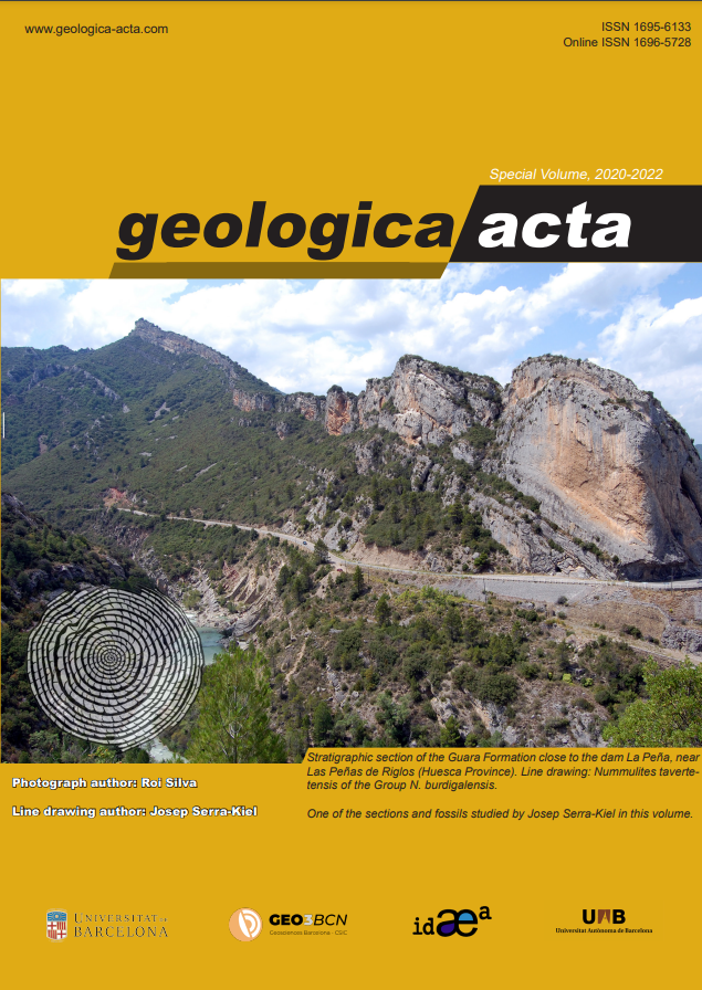 					View Vol. 18(2): Compilation volume of articles from different years (2019-2022) about biochronology of the south Pyrenean Cenozoic, in memoriam Josep Serra-Kiel
				