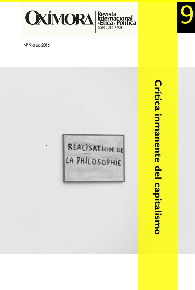 					Ver Núm. 9 (2016): Crítica inmanente del capitalismo
				