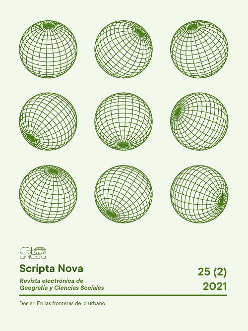 					Visualizar v. 25 n. 2 (2021): Dosier: En las fronteras de lo urbano
				