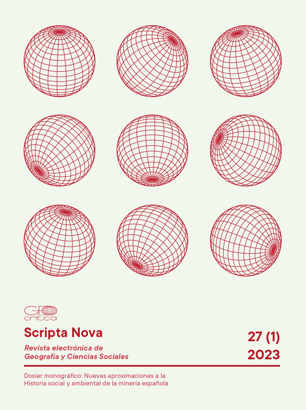 					Visualizar v. 27 n. 1 (2023): Dosier: Nuevas aproximaciones a la Historia social y ambiental de la minería española
				