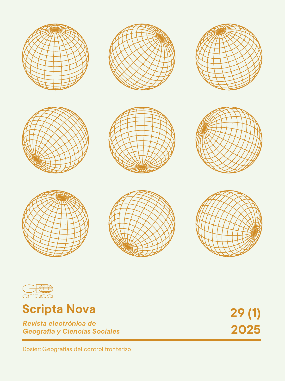 					Ver Vol. 29 Núm. 1 (2025): Dosier: Geografías del control fronterizo
				