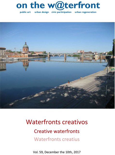 					View Vol. 59 No. 1 (2017): Creative Waterfronts
				