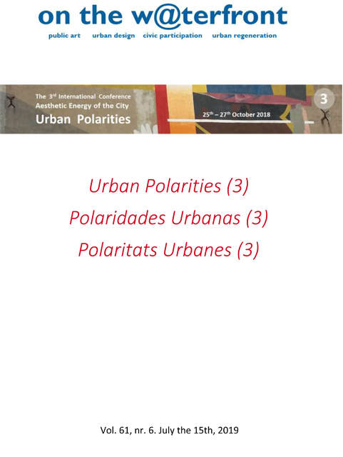 					View Vol. 61 No. 6 (2019): Urban Polarities (3)
				